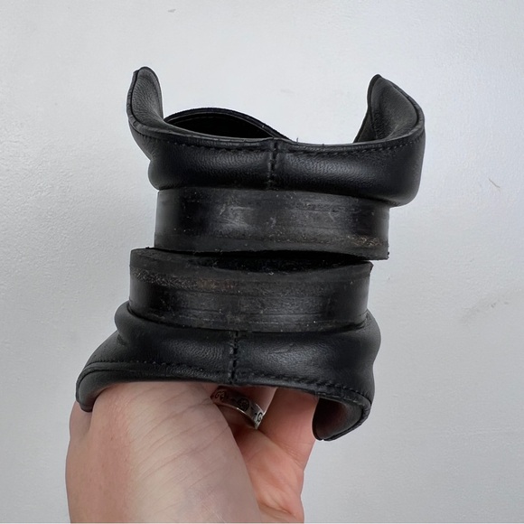 Chloe C Logo Convertible Suede Mule Nubuck Leather Loafers - Picture 6 of 12